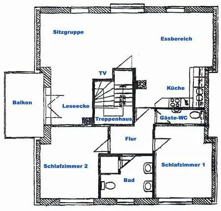 Apartman Jagdhaus 2 Og *